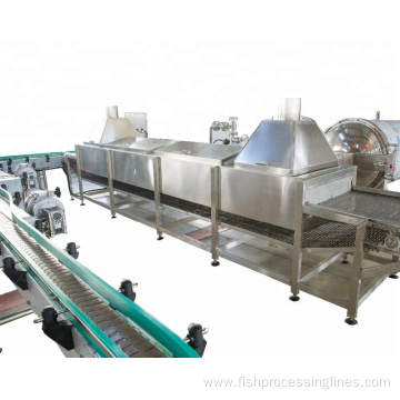 Canned equipment seafish production line